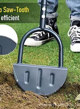 手动边锯半18448铲齿剪草坪修边机带把月草坪边缘铲工具台阶修边