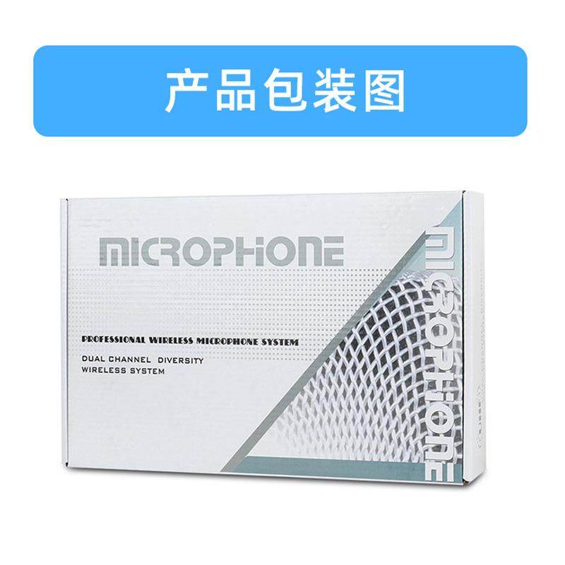 领夹CM4麦克风无一拖二采像访实时监线听相机麦摄机直播话筒户外C