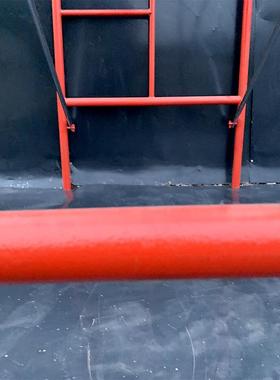 镀锌喷涂门式SEC脚手架活动架修建护加固镀锌外脚手架门式拦筑墙