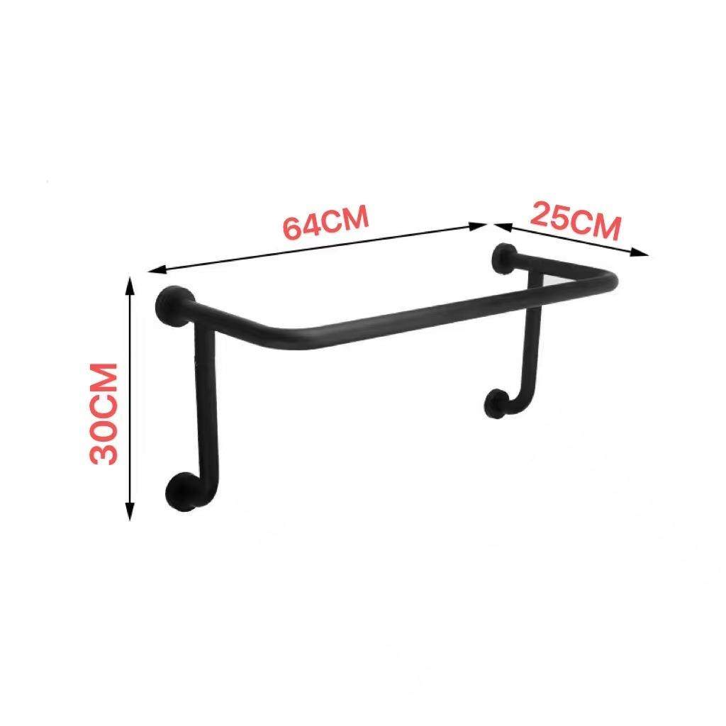 季全酒店同款不衣挂架锈钢晾衣架烤漆亚黑色枪RSI灰色可做其他尺