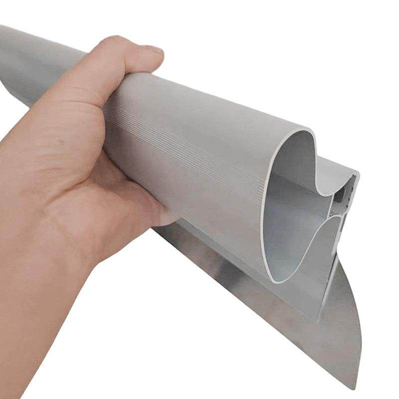 鹏工厂家直碳刀片铝合灰金握柄耐腐供蚀批COG刮墙收光加厚腻子刮