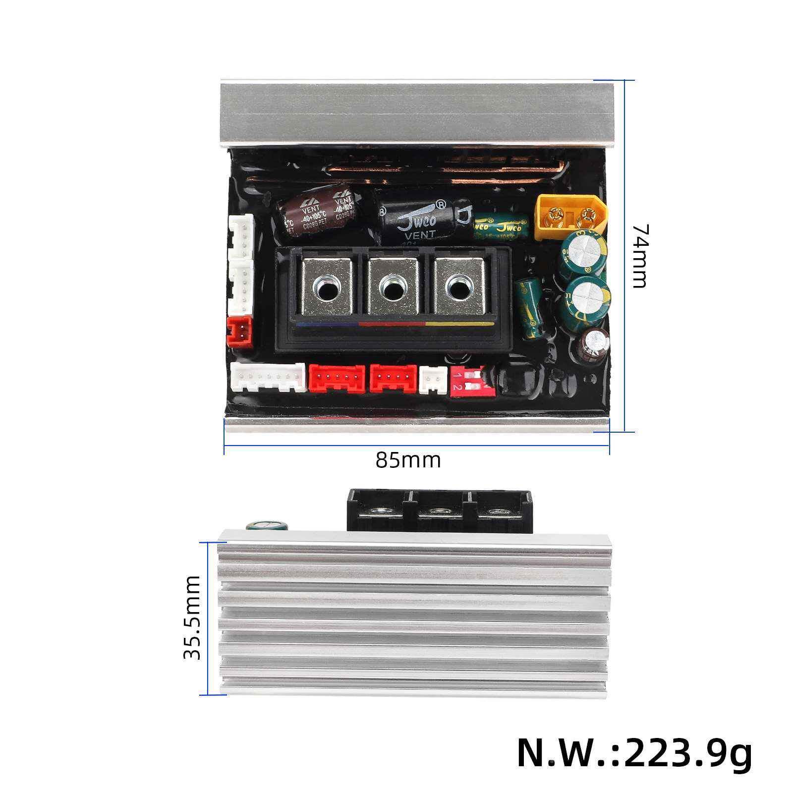 9号控电MIYDHW00滑板车控制器Max2制G器主板动线路板