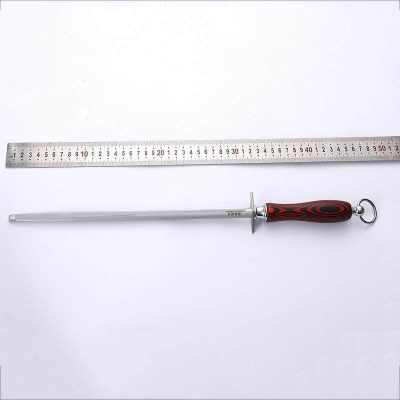 源应细纹木纹供柄高碳钢木刀棒手用动磨刀棍家货厨房工具菜刀磨刀