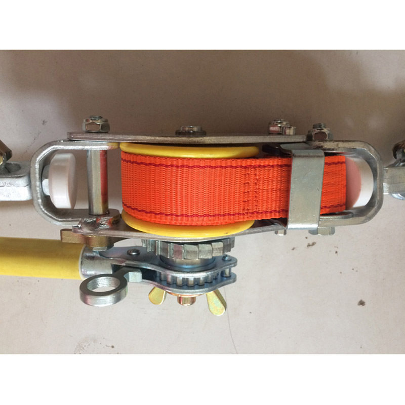 高压带电作业绝缘收紧器架空线路绝缘牵引器导线手动拉紧器