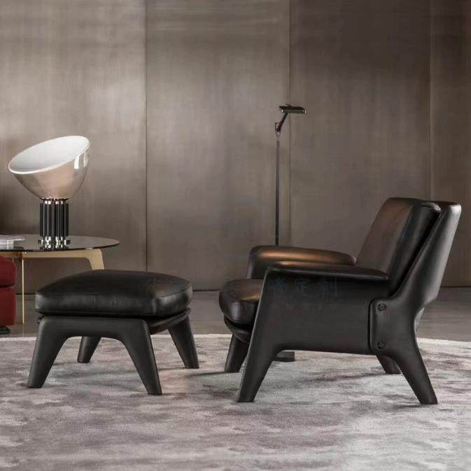 设计师创意客厅休闲懒人单人沙发躺椅民宿酒店家用沙发