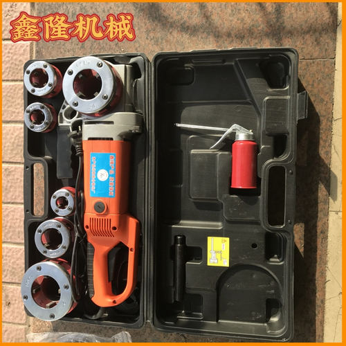 电动手持套丝机厂家销售手持切管套丝机轻型绞丝机报价