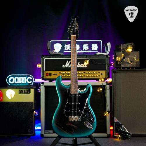 J&DST-RM80暗夜蓝初学成人儿童专业通用电吉他