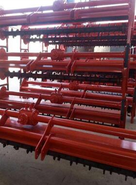 水田耕整平地机农业水田大宽幅液压耙浆机水稻田埋茬旋耕打浆机