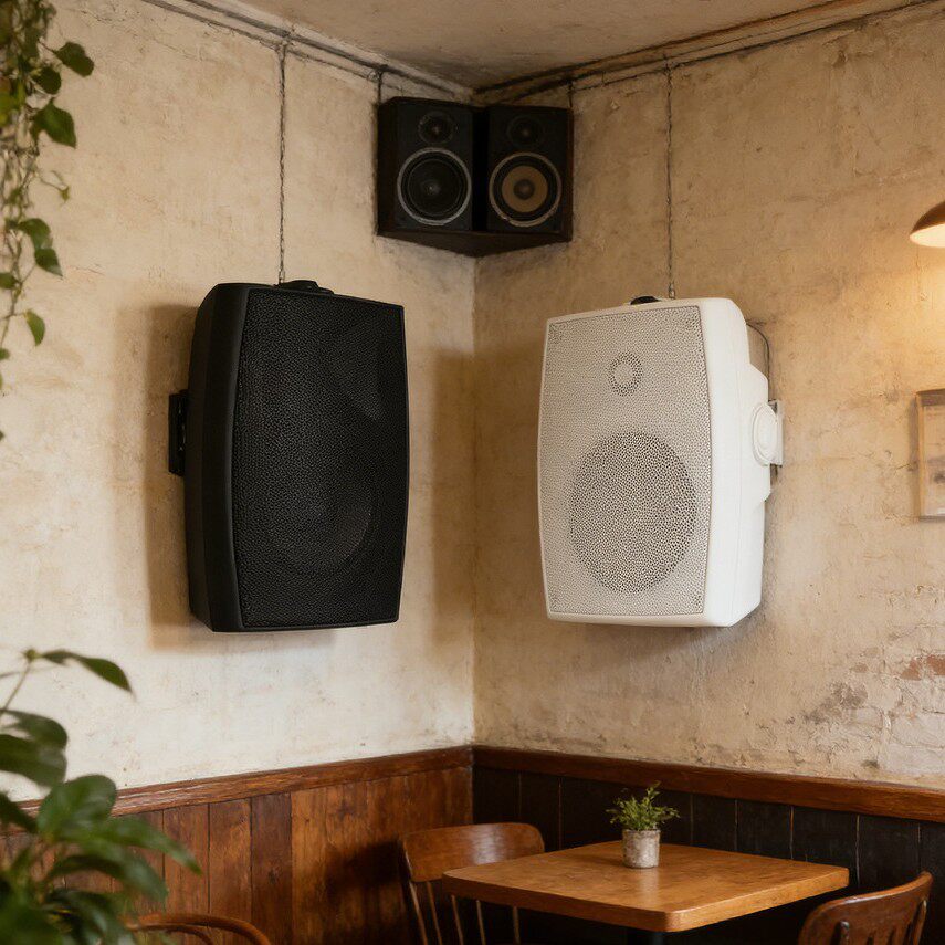 工程批发定压定阻壁挂音响商场会议室教室内室外音箱公共广播喇叭