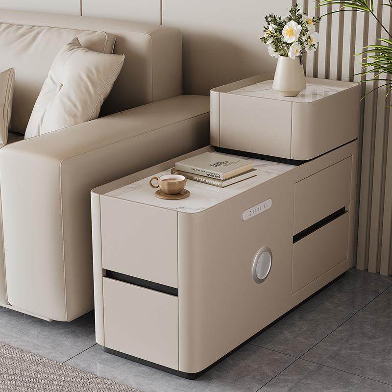 全实木角几现代简约轻奢客厅岩板智能柜带音箱沙发边柜抽屉夹缝柜,纺织面料/辅料/配套,纺织机械配件,淘宝优惠券,粉丝福利购,淘宝优惠卷