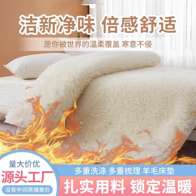 澳洲羊毛床垫软垫家用卧室榻榻米垫子床褥子冬季加厚保暖垫被宿舍,纺织面料/辅料/配套,纺织机械配件,淘宝优惠券,粉丝福利购,淘宝优惠卷