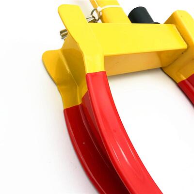 厂销汽车锁牛角车锁轮汽车防盗锁扁手柄月牙直锁8943芯轮胎家锁