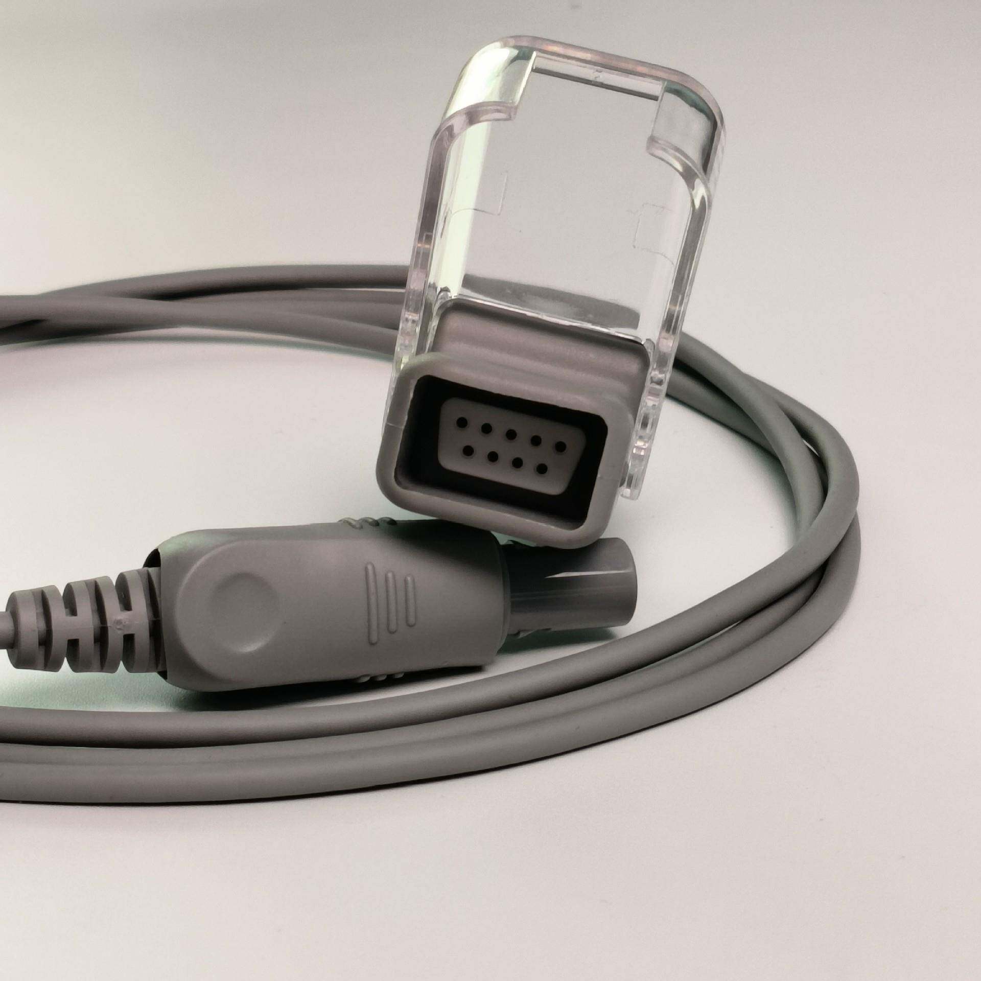 心电监护M3B/iM仪9/iM9A/i8/iMB8血氧探头延长/线M6针双槽