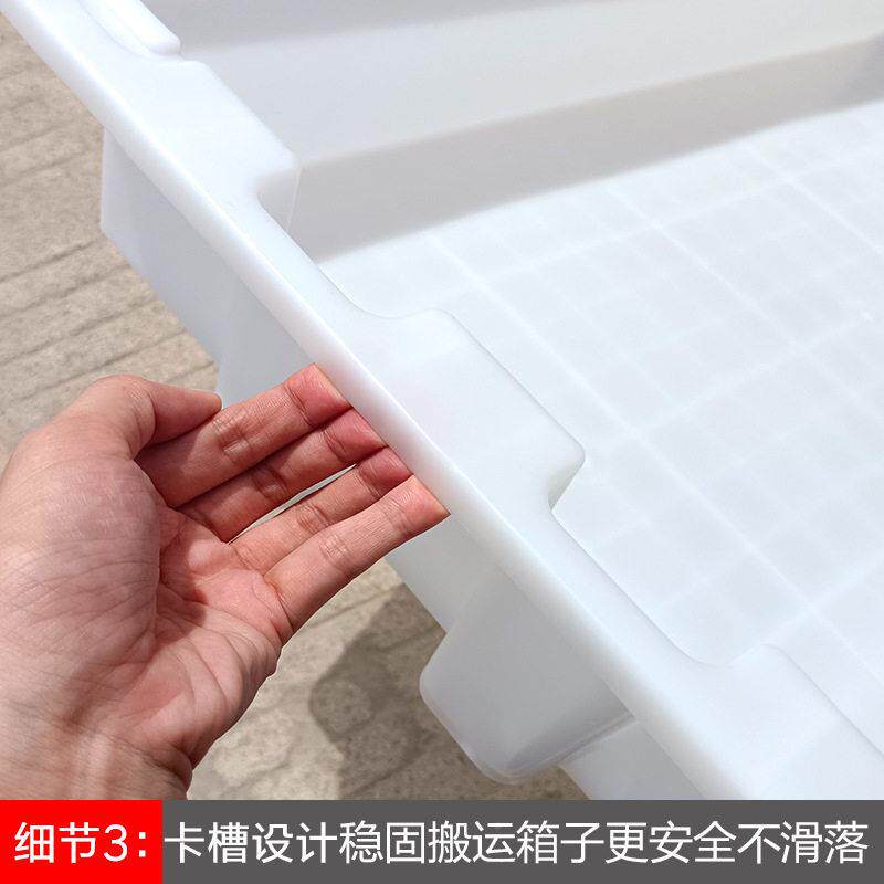 厂家直销方盘加电厚工塑料方盘塑料电箱子厂零件子塑胶盘子收纳盒