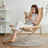 躺椅折叠午休可坐可躺206折叠叠阳台客厅家带椅靠背午用休椅懒人