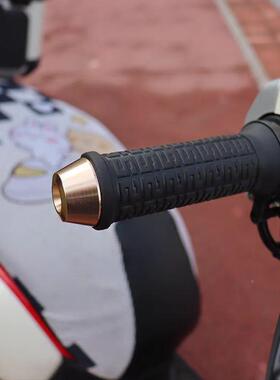 新款董世荣摩托用车加热调手把51874踏板电动车通电手加热可温改