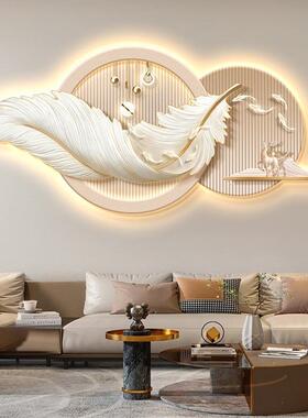 现代奢客厅装饰画大气高档JS-090新中式沙轻羽发背景墙画挂新款壁