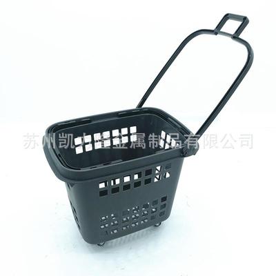 80L大号超市购特物篮带篮轮KLL-LC-4拉杆物超购市购物车