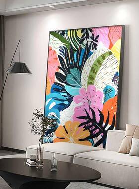 北欧风沙发背景墙装关饰画抽JkuQj8hh象简约玄挂画高梵色彩艺术客