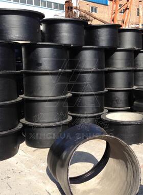 球墨a铸铁承短管甲管输水压力管法兰转换件1FYI盘.0mp现货