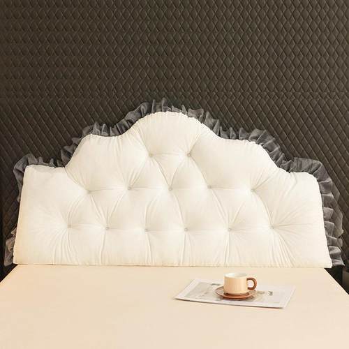 奶风靠枕油床头靠垫软麦浪机械包工飘厂直销榻榻米宿沙舍学生防撞