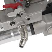 塑钢带PP带气动打包机免扣式 热打包包机手提携便打机H熔MD19OML