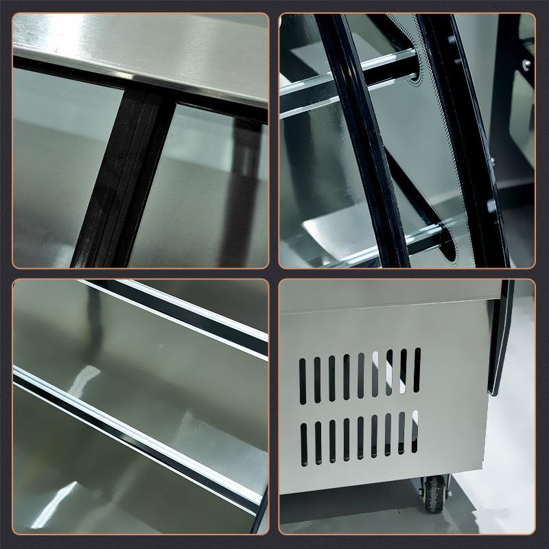 蛋糕柜冷商用甜展示柜熟食冷藏柜品菜品水果保鲜柜风展285后开门