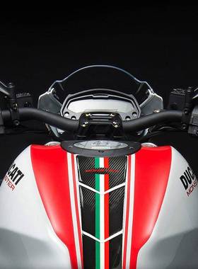 摩托车箱贴炭纤维保护贴608适用杜卡迪Monste0r606油96821