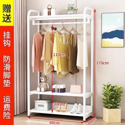 落地卧室门厅衣柜客厅置物架简约衣架子挂新品衣帽架家用铁艺衣架