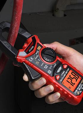 麦仪龙数字钳形万用表钳表电流表钳形表HT206B/D电容测量智能