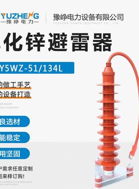 YH5WX-54/150HY5WX-51/13435KV架空线路型悬式避雷器配绝缘子