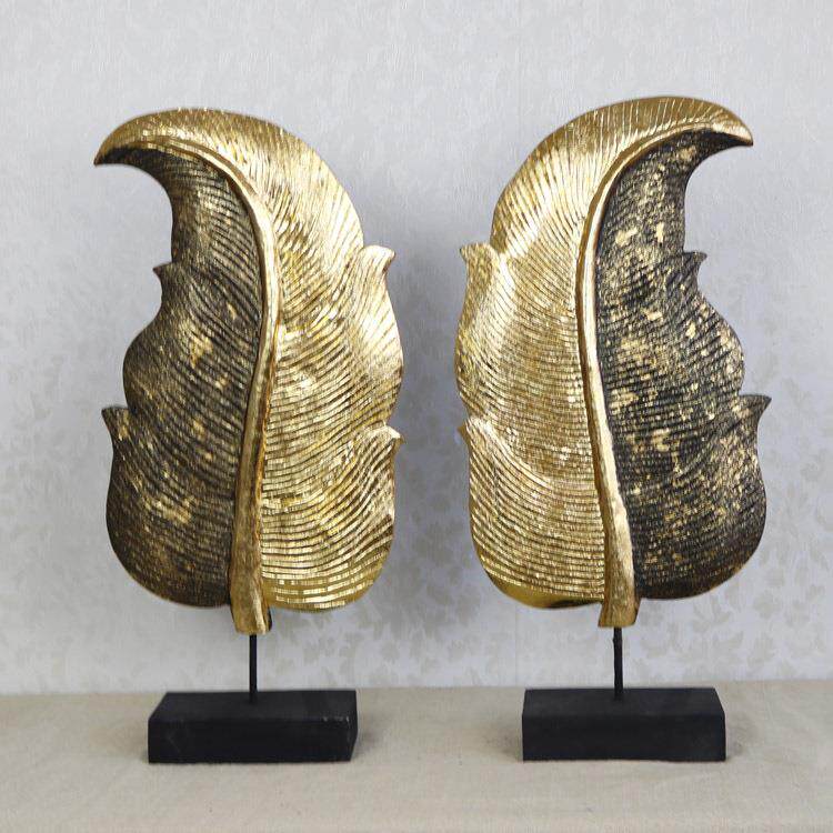 泰国热带植物桌面装饰摆件东南亚居家饰品手工木雕工艺品