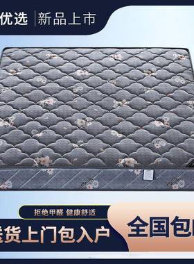 弹簧床垫双人2SLP软cm厚乳胶垫1.5米1.8米椰棕垫硬床两用供应链0