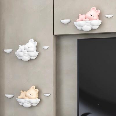 兔子壁挂客挂厅沙电视背景墙面YZ-00027装饰件儿童房床卧室发头玄