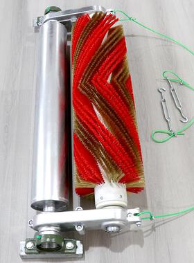 清扫器刷尼龙毛刷水电厂BK-W-B65泥皮带运输带滚底部清刷装置水泥