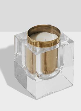 简约现氛亚克力薰摆件卧室香小香众高级室内香氛摆件代软装KDR饰