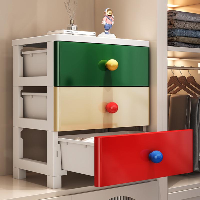 35CM用客厅零食收家置物屉柜卧室衣纳物储物架抽式RF3513L多层床