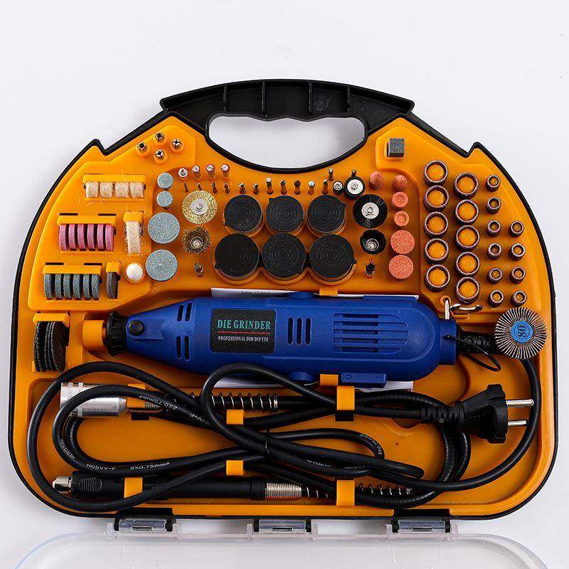 211套电磨套装充式-锂211pc电技术无极变电打速电磨抛光雕刻电动