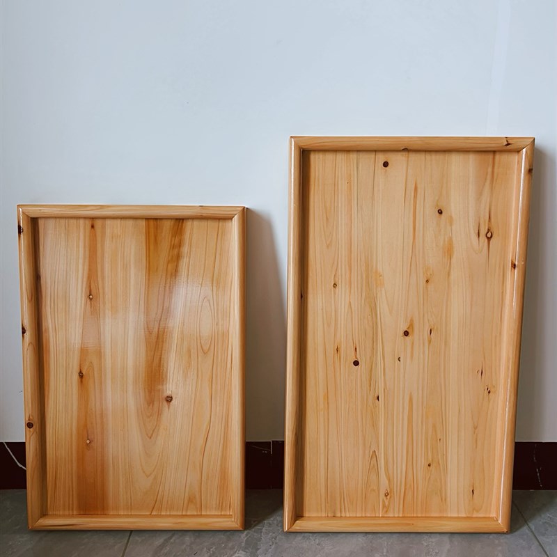 实木香杉农村办酒席n托盘托手茶盘端菜上菜木制品婚嫁入伙装饰品