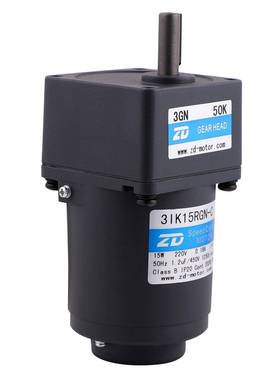 微型交调流速马达变速单相调速3IK22015W齿轮减速电机中大力V德电