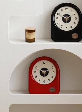 w约ozoo大m屋准客厅台式电座钟简装饰品玄关视柜高端气桌TYOS371