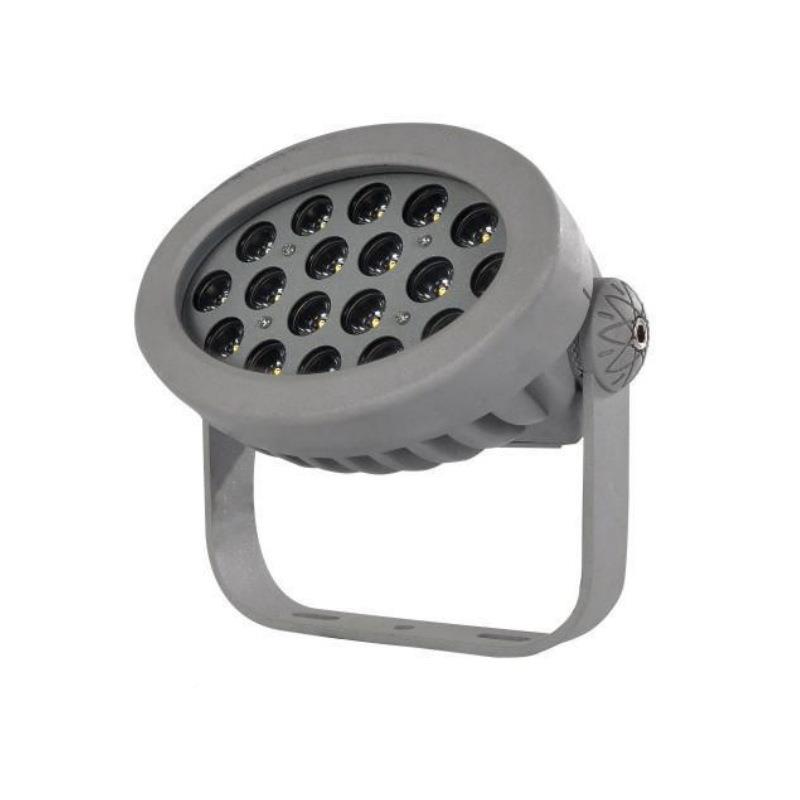 W18W24W36W2W投XC-JS200化光灯公园9亮防水投光灯七彩RGB照7树灯