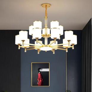 现492主代轻奢吊灯厅灯高端简约家用客餐厅灯2具025年新款 别墅大