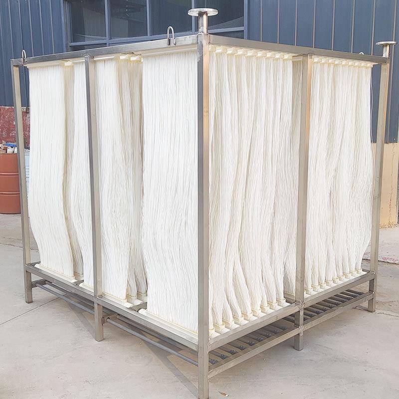 M生BR膜污水工处超理专用业活中水回用pvdf中空纤MBR膜组维帘式滤
