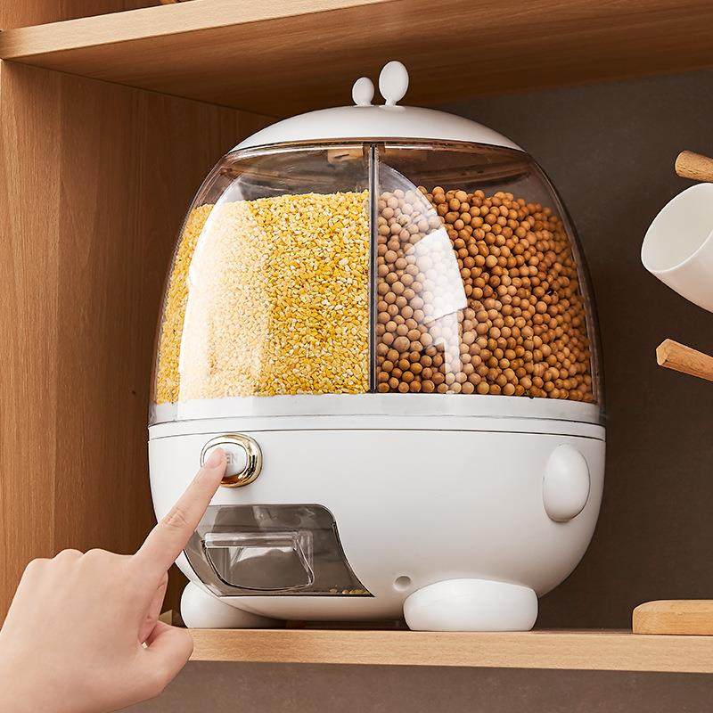 米20斤食品级防潮防虫家用缸储物桶按压米EYI箱大容量米面粉密装,家装主材,米桶,淘宝优惠券,粉丝福利购,淘宝优惠卷