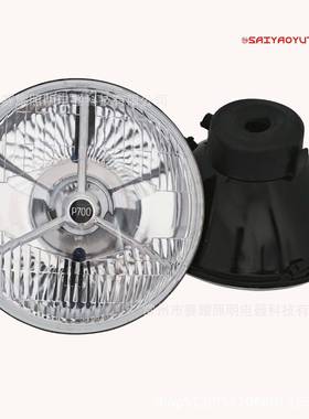 带P700标志7英寸圆灯1大6mm17SY6014T-78m7m寸圆形前大灯金典老爷
