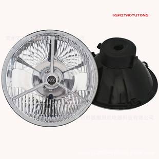 带P700标志7英寸圆灯1大6mm17SY6014T 78m7m寸圆形前大灯金典老爷