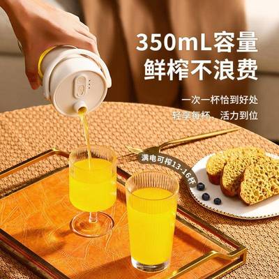 ceool总裁硅姐小榨杯双层高硼玻璃便携式汁水果榨汁80467770机迷