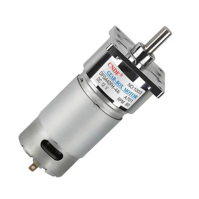 永磁直流微型减电机DFGB42RH齿12v24V行速星减速机轮机DFGA42R(马