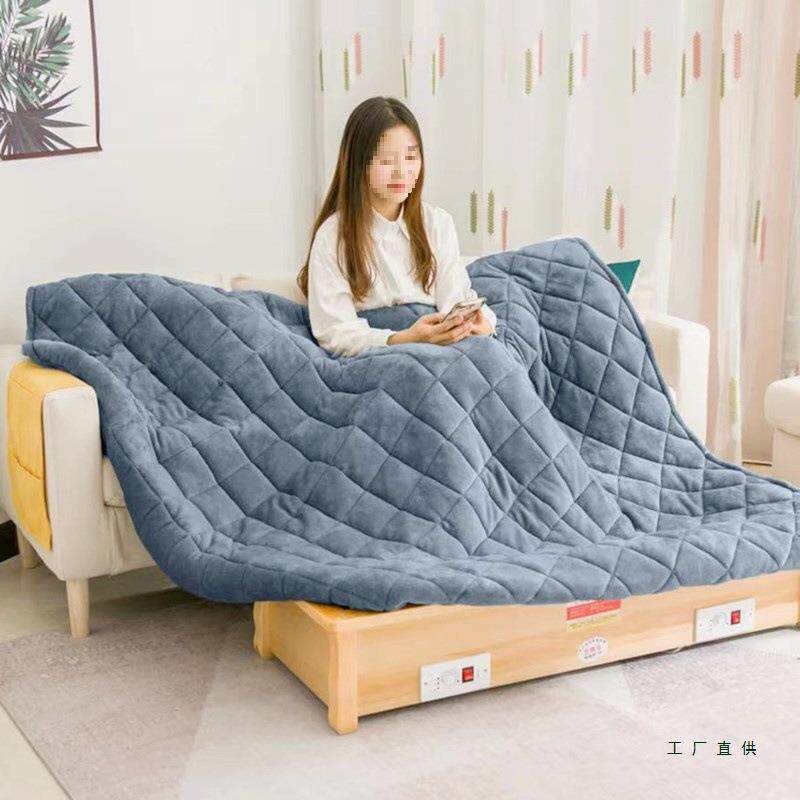 烤火被子加厚电烤箱桌子踏F5M6HMJS脚炉电箱桶毯子季烤火冬箱罩子